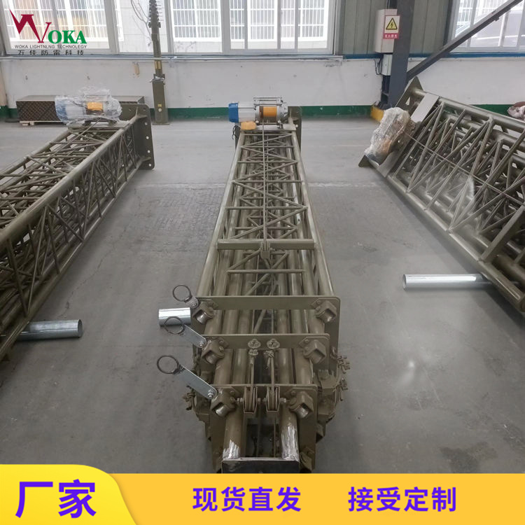 36米電動(dòng)升降塔車載通信四角升降塔臺(tái)移動(dòng)式液壓升降信號塔