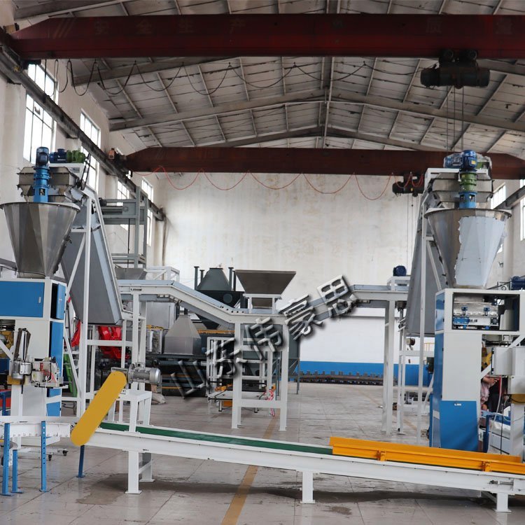 全自動(dòng)包裝高位碼垛線面粉全自動(dòng)包裝機(jī)高位碼垛機(jī)生產(chǎn)廠家