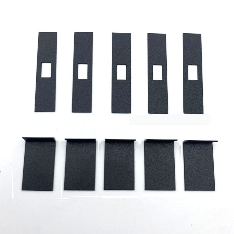 廠家模切PC絕緣墊片黑色透明自粘防火阻燃耐高溫pc麥拉片廠家直供