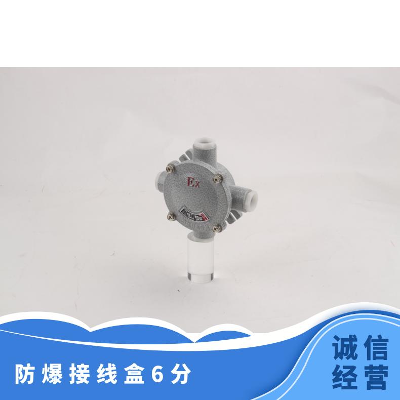 安企興鑄鋁合金防爆接線盒6分三通四通直角二通平