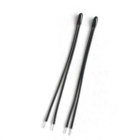 廠家供應(yīng)環(huán)氧樹脂小黑頭NTC熱敏電阻10K3435K