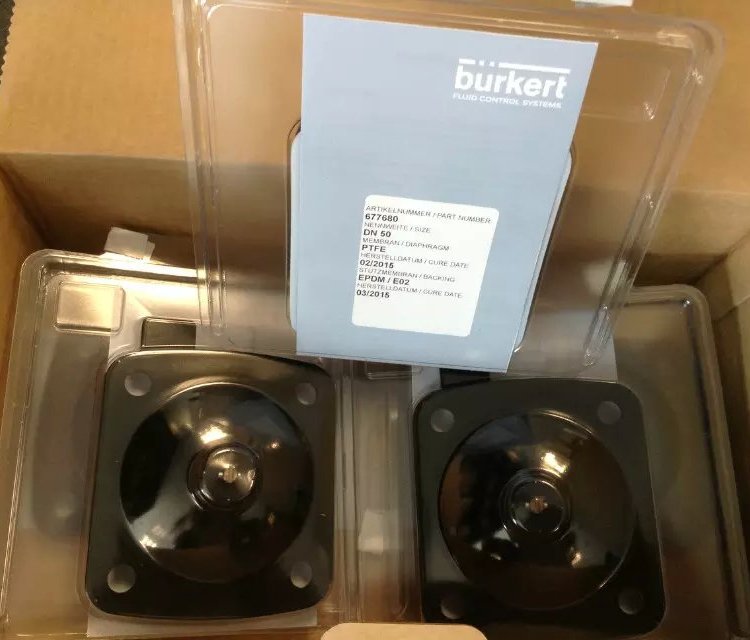 burkert寶德隔膜閥雙層PTFE EPDM密封膜片德國進(jìn)口