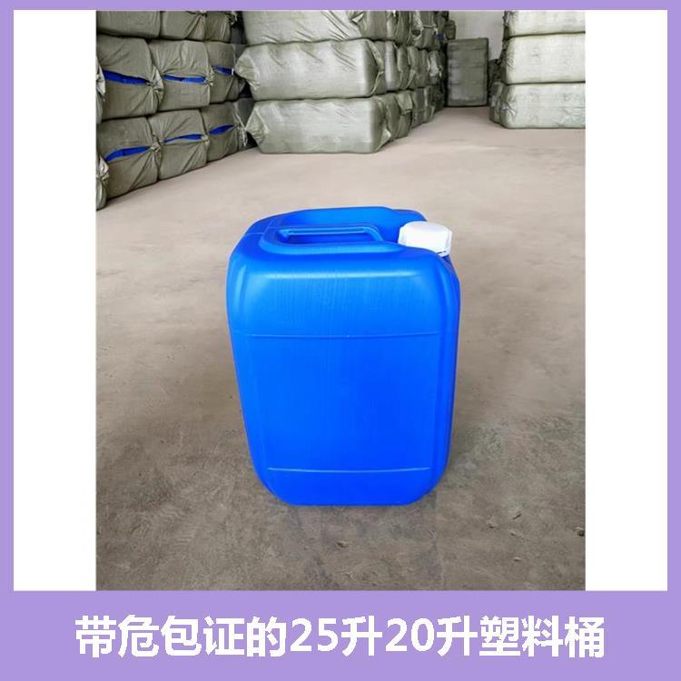 25升加強筋塑料桶有一定的透氣性耐堿腐蝕不易損壞