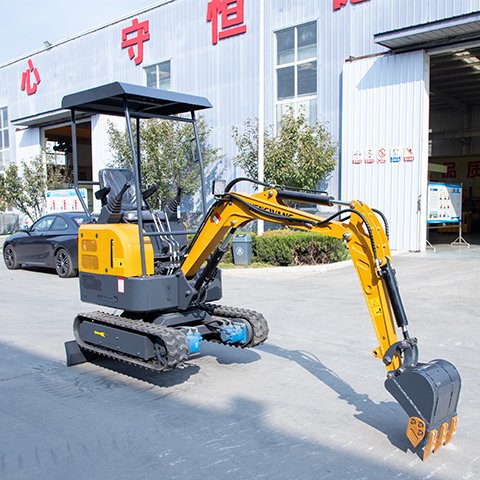 恒旺定制銷(xiāo)售機(jī)械先導(dǎo)履帶式園林用17型挖掘機(jī)