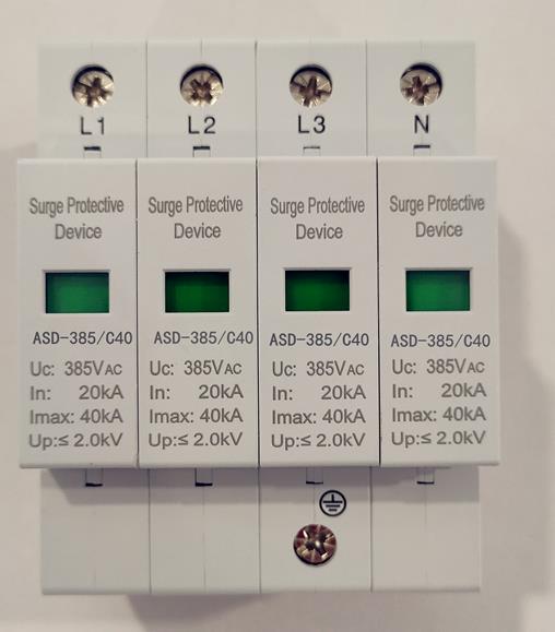 一級浪涌保護器帶熔斷家用保護R40TR65T防雷器
