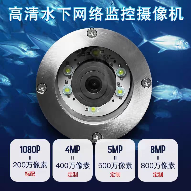 抽淤泥水下攝像機(jī)水底遠(yuǎn)程監(jiān)控304不銹鋼攝像淡水養(yǎng)殖機(jī)遠(yuǎn)程探測(cè)