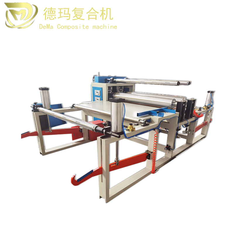 【德瑪】雙面膠冷貼機砂紙背膠復(fù)合機年歷紙雙面印染粘貼機