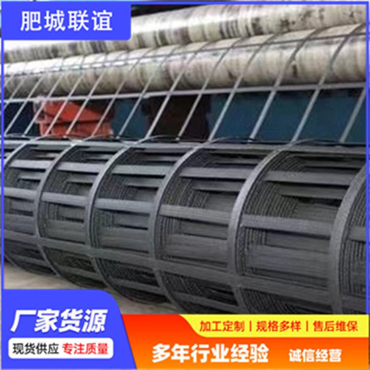 聯(lián)誼80KN塑料鋼塑格柵礦山建設坑道加固承載能力強品質(zhì)優(yōu)良