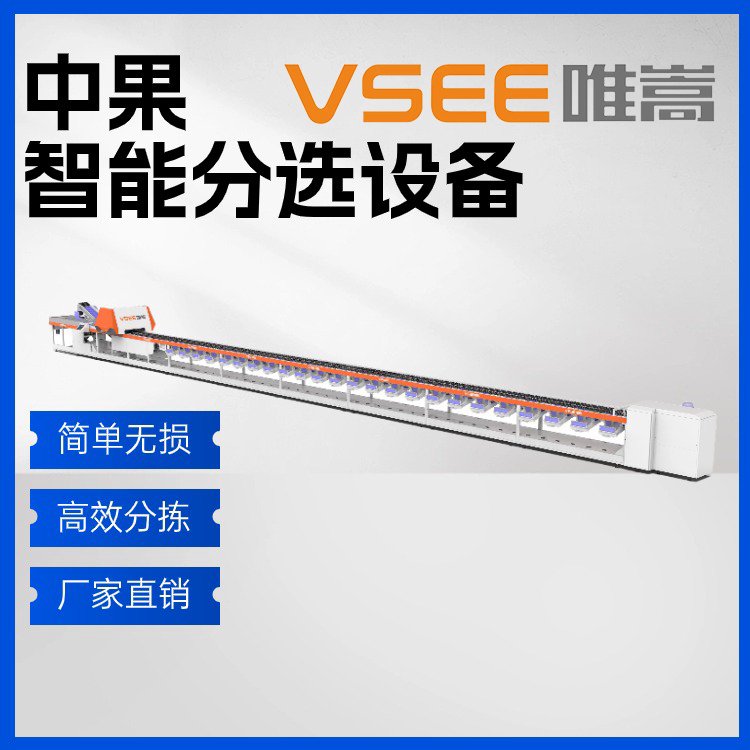 4-24個出口多功能橙子色選機中果智能分揀機源頭工廠直營