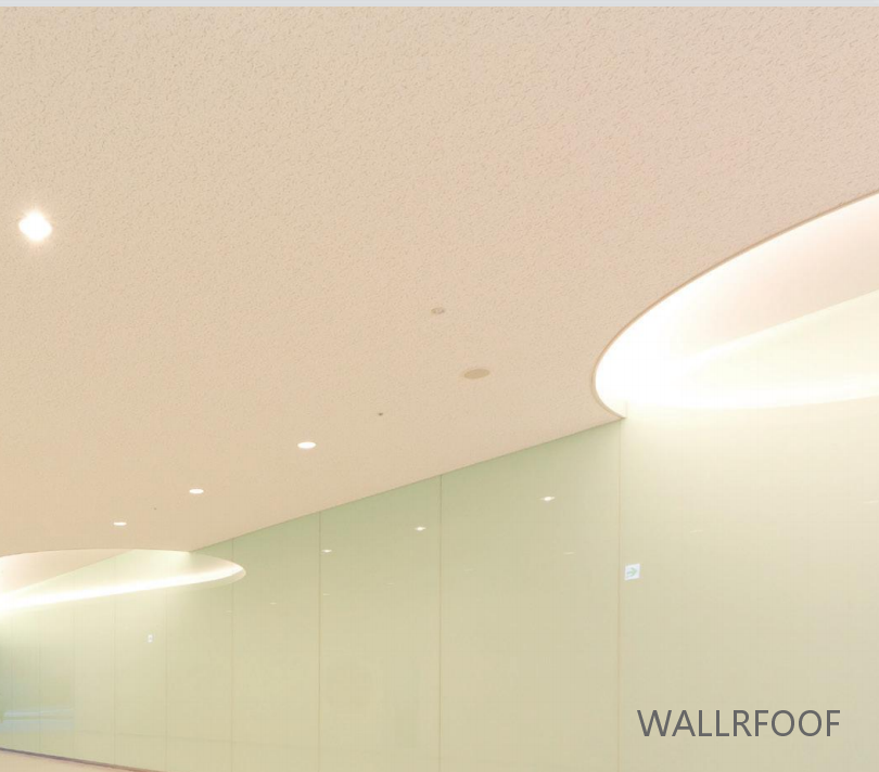WALLROOF供應礦棉吸音板防火防潮礦棉板吊頂材強度高性能好