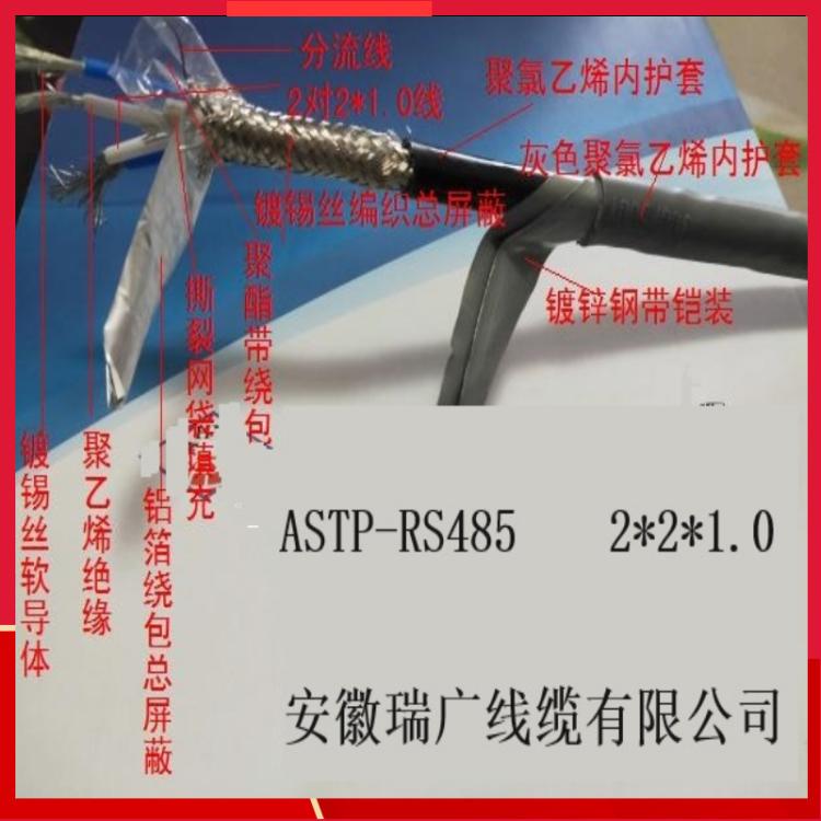 ASTP-120Ω歐姆2*2*18AWGProfibus通訊總線2×2×1.0mm2