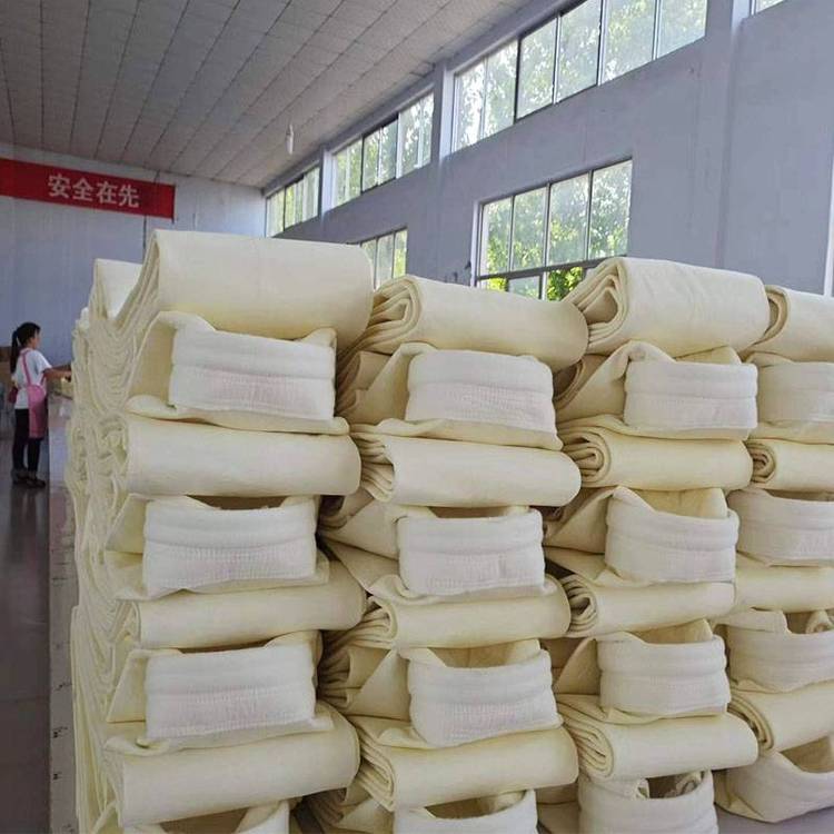 奧博定制亞克力針刺氈除塵濾袋中溫抗酸堿耐腐蝕除塵布袋
