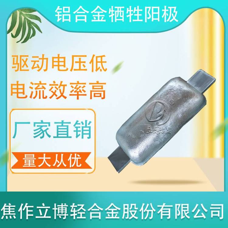 立博AT-3鋁陽極船體海洋工程鋁合金犧牲陽極防腐鋁陽極塊