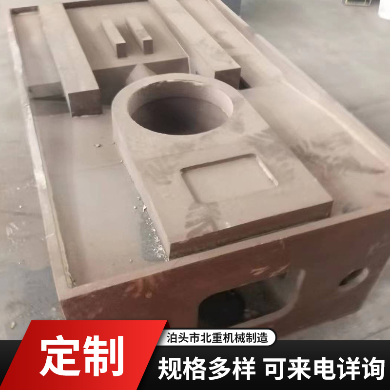供應(yīng)鑄造異形床身數(shù)控機(jī)床鑄件消失模樹脂砂材質(zhì)來圖定制不易變形