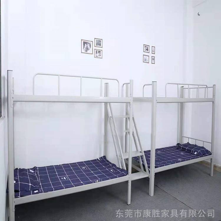 學校宿舍改造KS加厚上下高低床可定制方管兩連體雙層鐵床