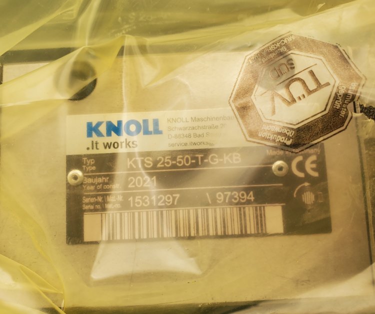 德國KNOLL螺桿泵KTS25-50-T-G全新原裝進口科諾高壓泵