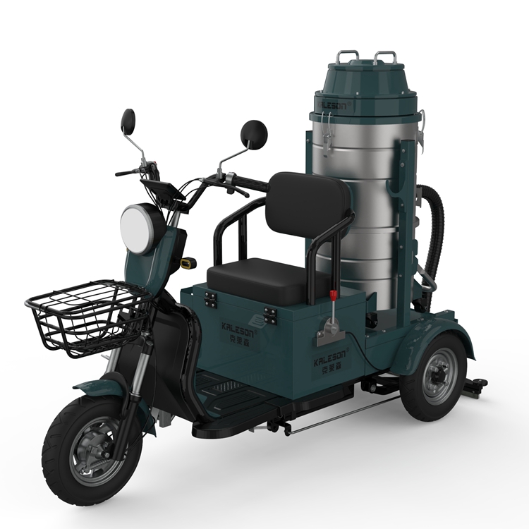 48V蓄電池工業(yè)吸塵器QJT3-100L克萊森三輪駕駛式吸塵車