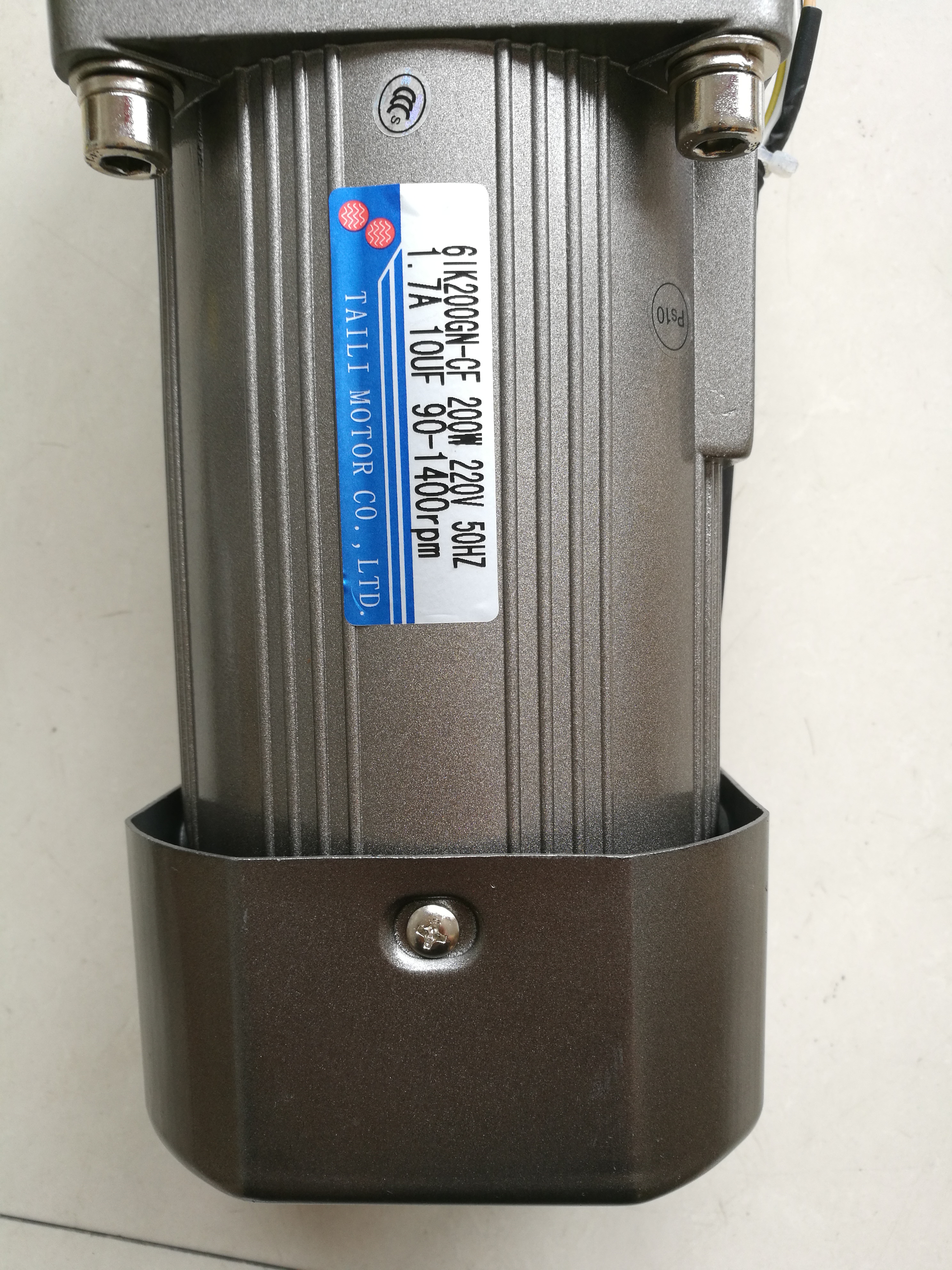 TAILI泰力電機61K200GN-CF6GN-15K齒輪箱減速機單相220V小馬達