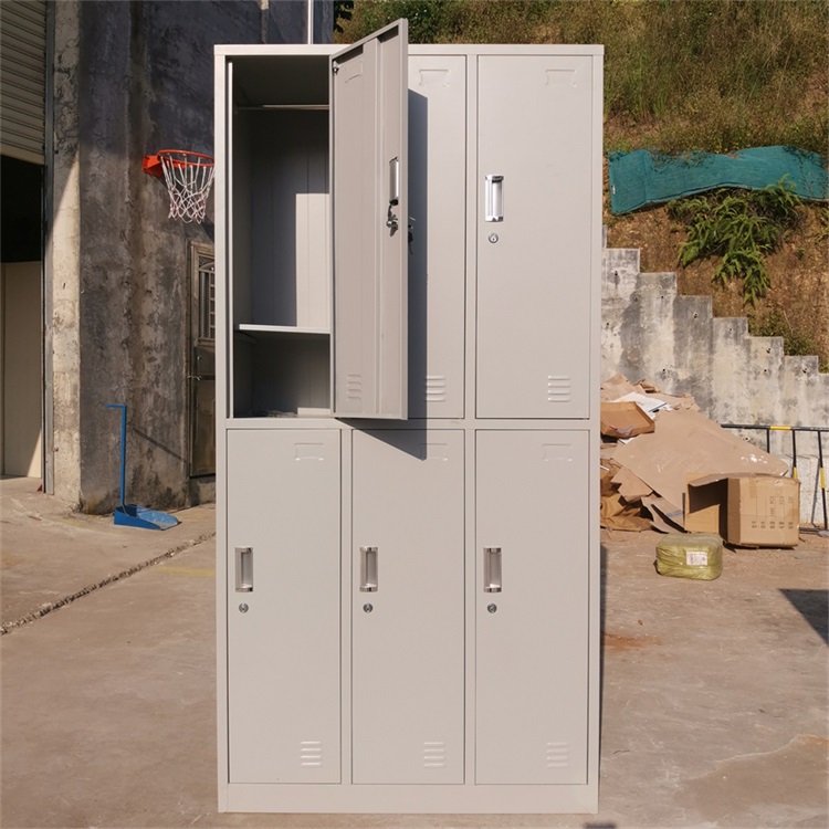 2門工廠員工車間鐵皮衣柜辦公室學(xué)校電子密碼鎖莞城牌