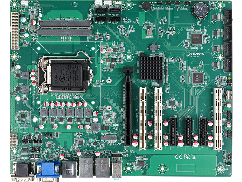 諾達(dá)佳工控主板NK-7205兼容AIMB-707Intel10\/11代ATX主板3年質(zhì)保