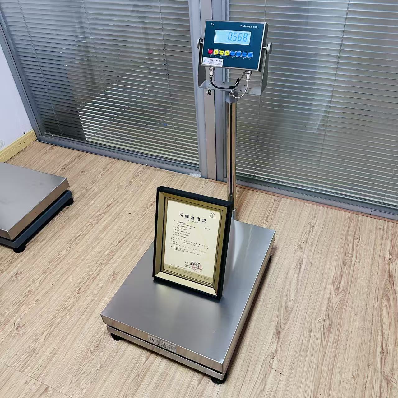 化工車間用YH-T800防爆臺秤30Kg60KG75KG100KG150KG平臺秤