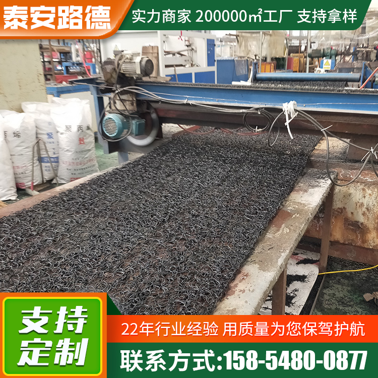土工席墊排水滲水墊RCP塑料路基過(guò)濾速排籠包布排水片材