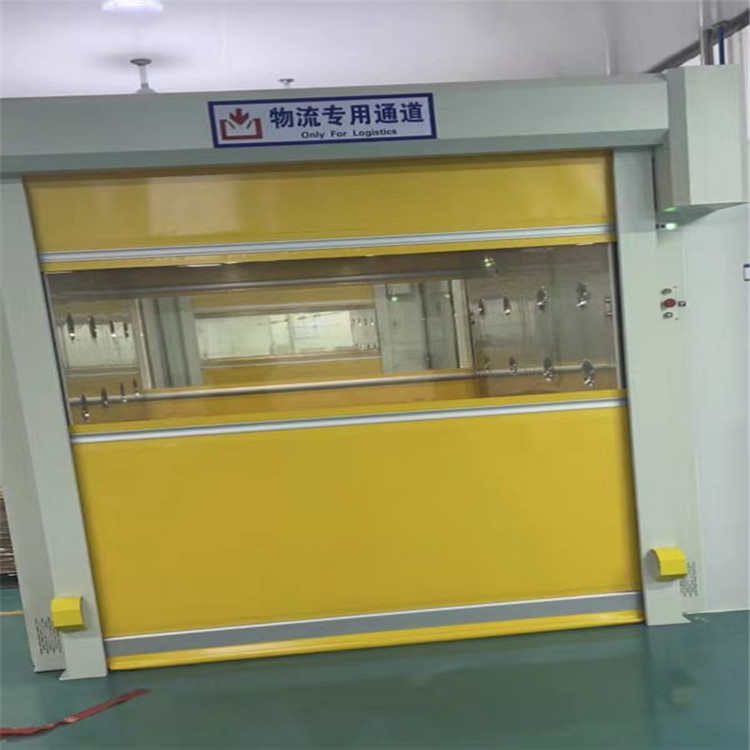 軟質快速卷簾門安裝自動控制傳感器金佳鑫門業(yè)地磁紅外線裝置