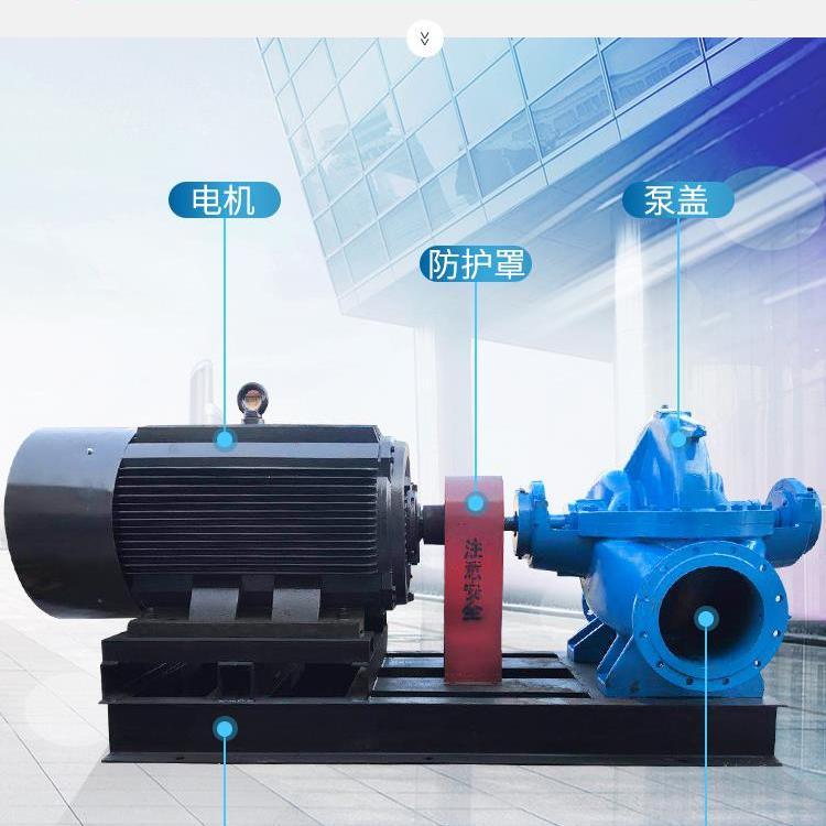 250S14A供暖循環(huán)泵現(xiàn)貨高泰泵排澇雙吸泵
