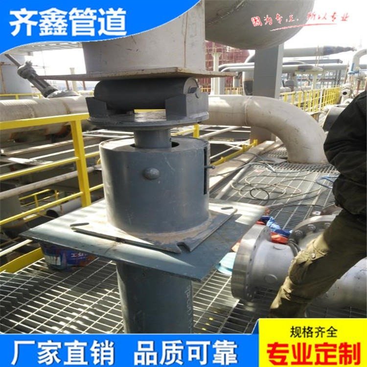 齊鑫供應(yīng)電廠水汽管道支吊架水平管管托式F型彈簧支架TD90F12