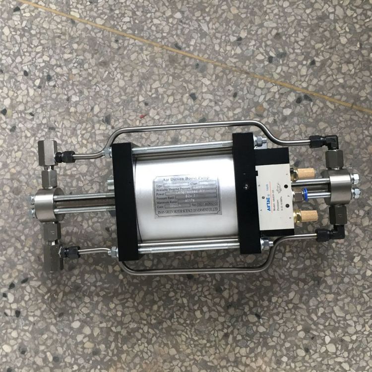 綠動科技GPSQ空氣增壓泵氣體增壓機蓄能器充氮車