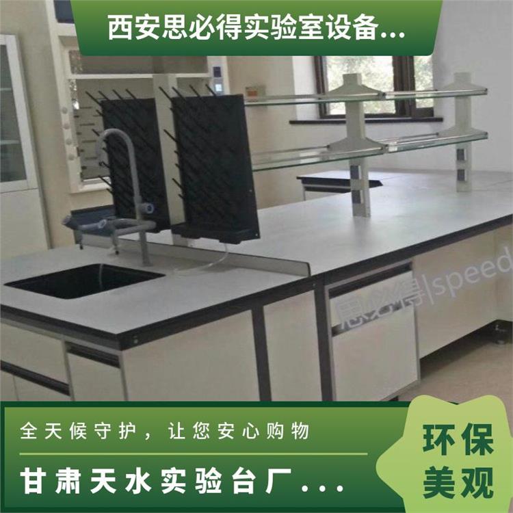 試驗臺通風(fēng)櫥柜制作鋼木實驗臺廠家實驗室整體家具銷售思必得