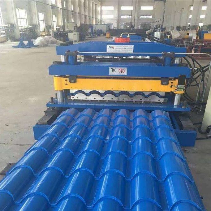 金碩840型琉璃瓦設(shè)備琉璃瓦機(jī)彩鋼雙層琉璃壓瓦機(jī)