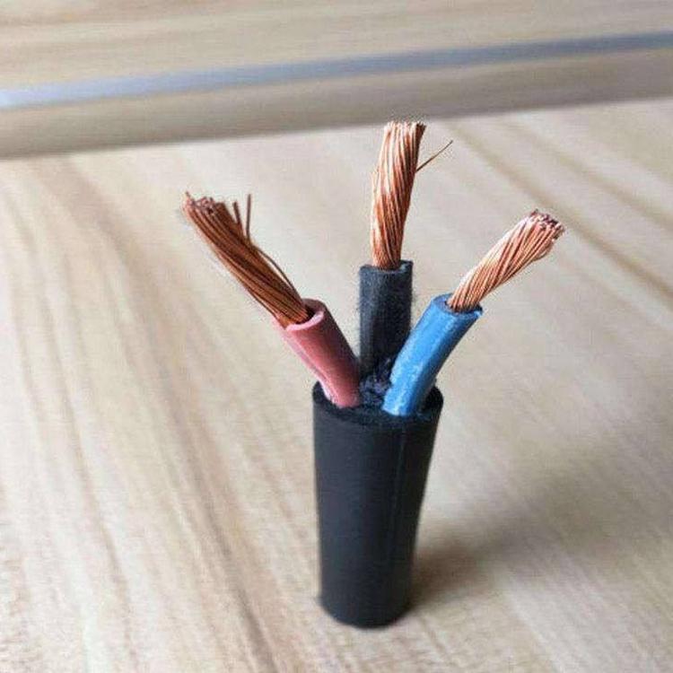 JHS防水電纜2*1.52*2.52*42*6JHSB潛水泵專用扁體橡套線