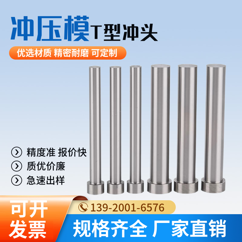 標準T沖T型沖頭沖針SKD11SKH51材質(zhì)高硬度高耐磨