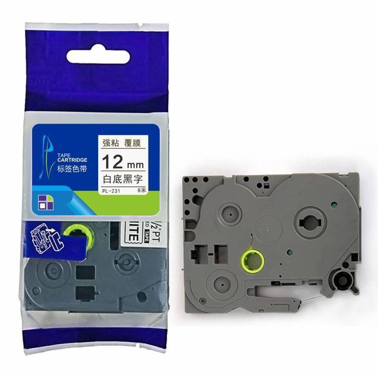 普貼標(biāo)簽帶TZ-641兄弟標(biāo)簽機不干膠打印標(biāo)簽紙