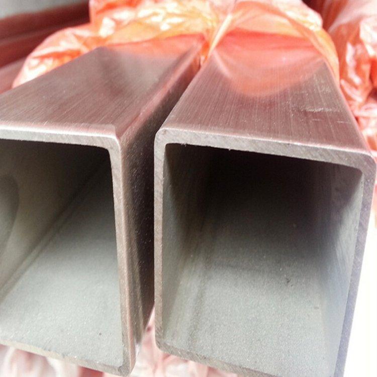 寬裕品牌拋光不銹鋼矩形管30*60貼標(biāo)機包裝專用平直度好