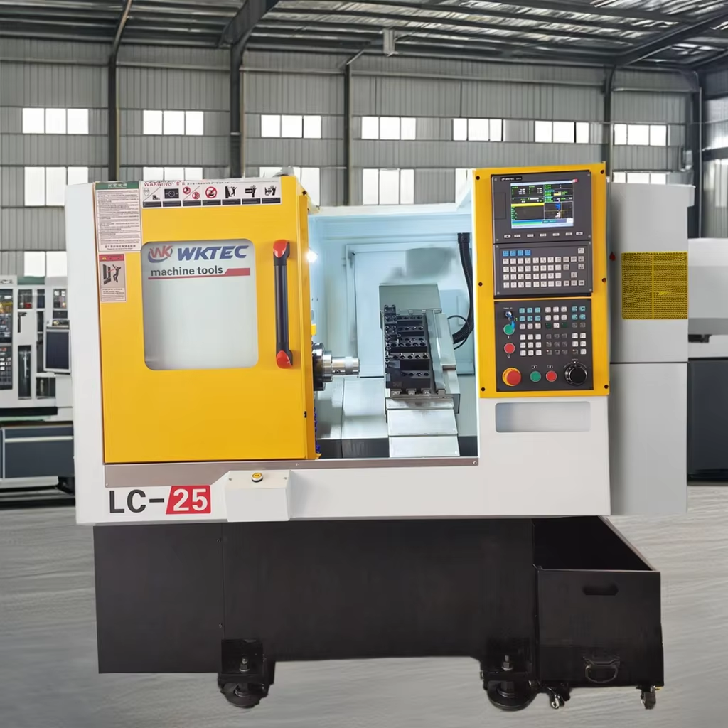LC-25斜床身數(shù)控車床線軌高速斜軌\/精密車銑復(fù)合數(shù)控機床排刀機