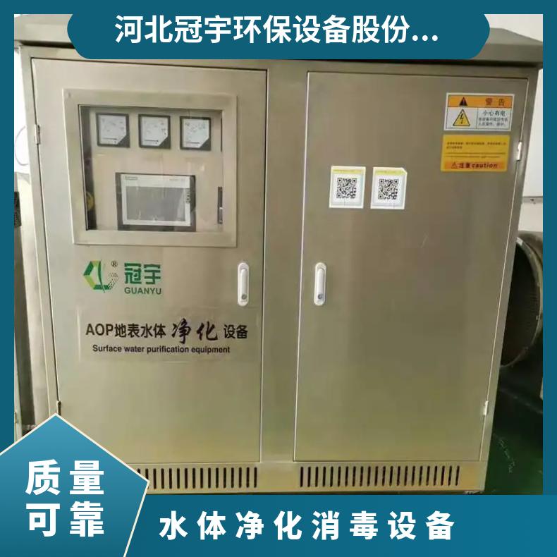 冠宇環(huán)保飲用水AOP水體凈化設備UV高級催化臭氧模塊定制殺菌消毒