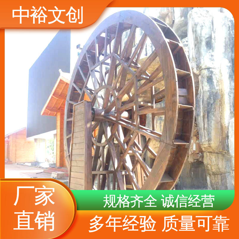 防腐木景觀仿古傳統(tǒng)榫卯農具腳踏龍骨水車生產廠家免費效果圖