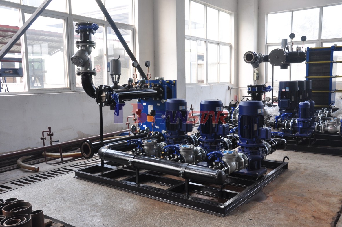 派斯特板式換熱器水水換熱機組集中供熱用廠家
