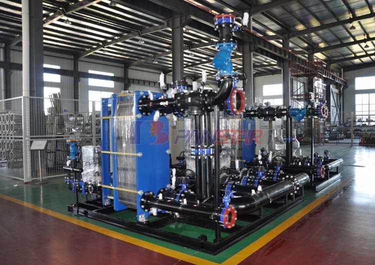 汽水換熱機(jī)組派斯特廠家304\/316不銹鋼供熱采購(gòu)用機(jī)組