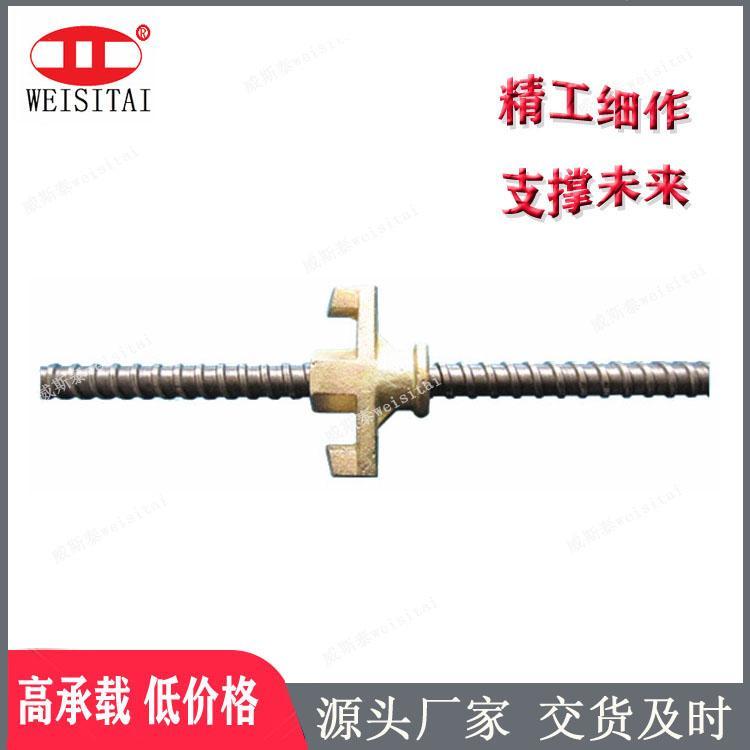 威斯泰廠家供應(yīng)17穿墻螺桿模板對(duì)拉桿建筑螺旋絲杠