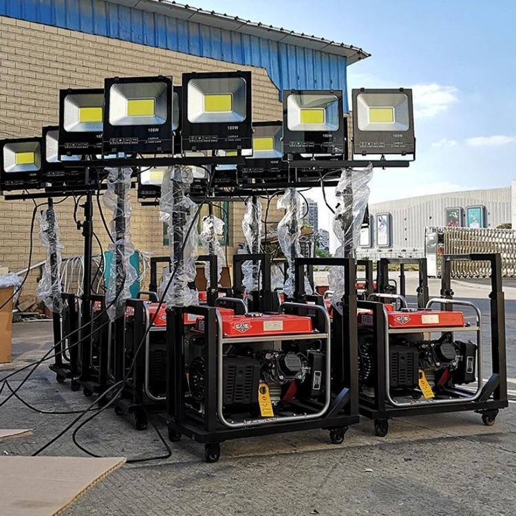 三樂移動照明燈車全方位升降工作燈搶修施工防汛應急照明LED燈