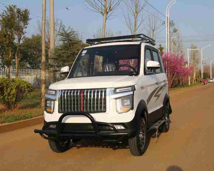 家用四輪電動車全封閉電動汽車?yán)夏甏杰囆驴铍娷? title=