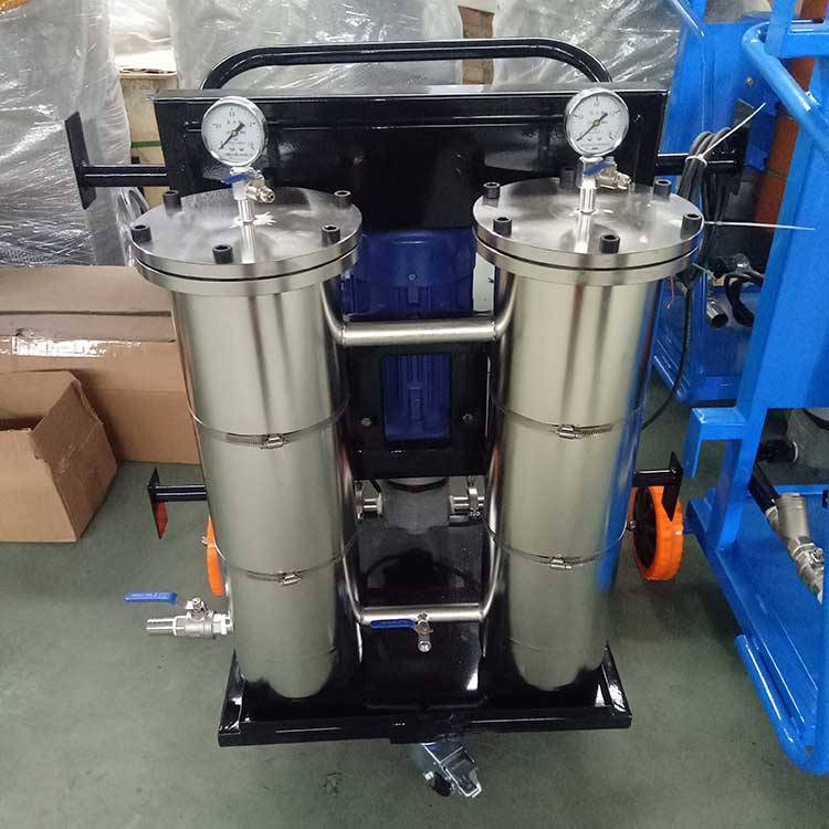 嘉碩品牌PFC8924-25-H-KN型號(hào)防爆濾油機(jī)小車精密高效過濾