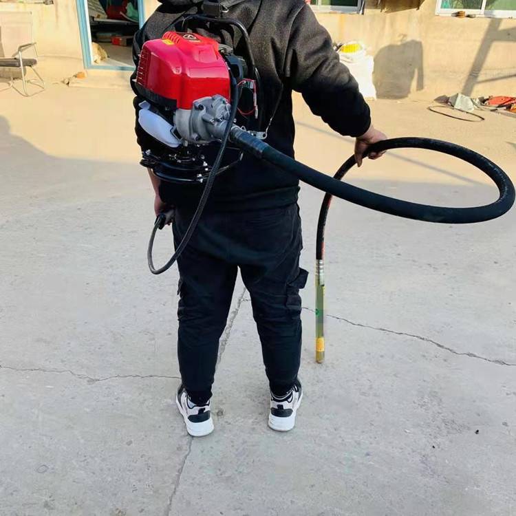 路邦SY-6A背負式攤鋪振動棒汽油振搗棒額定功率5.5kw