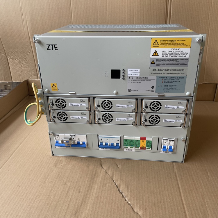 中興ZXDU68B201B301嵌入式5G通信開關(guān)電源系統(tǒng)48V300A模塊插框9U