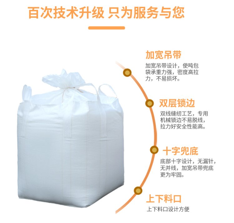 污泥包裝袋廠家防潮防水集裝袋出售抗紫噸包袋銷售